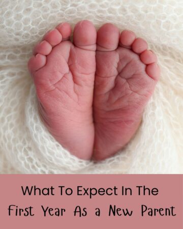baby feet wrapped in a blanket