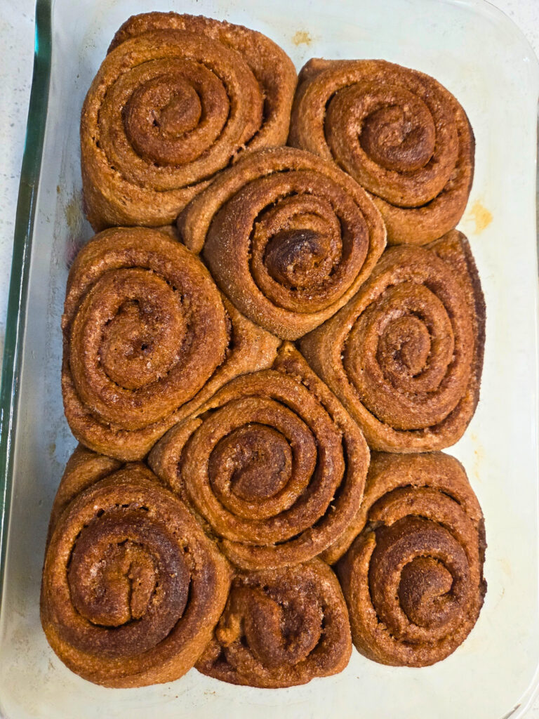 baked cinnamon rolls