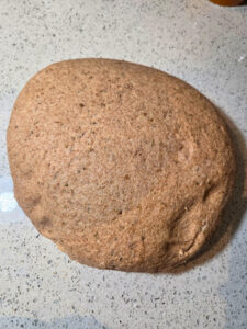 a ball of dough